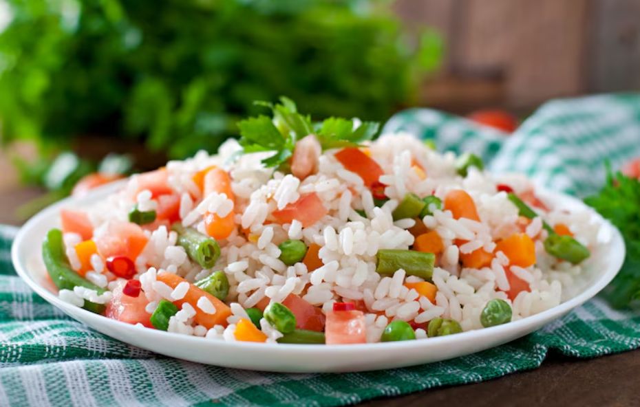 Arroz com legumes