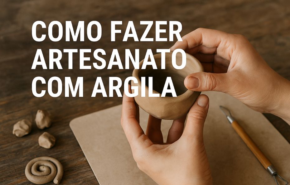 Como fazer artesanato com argila