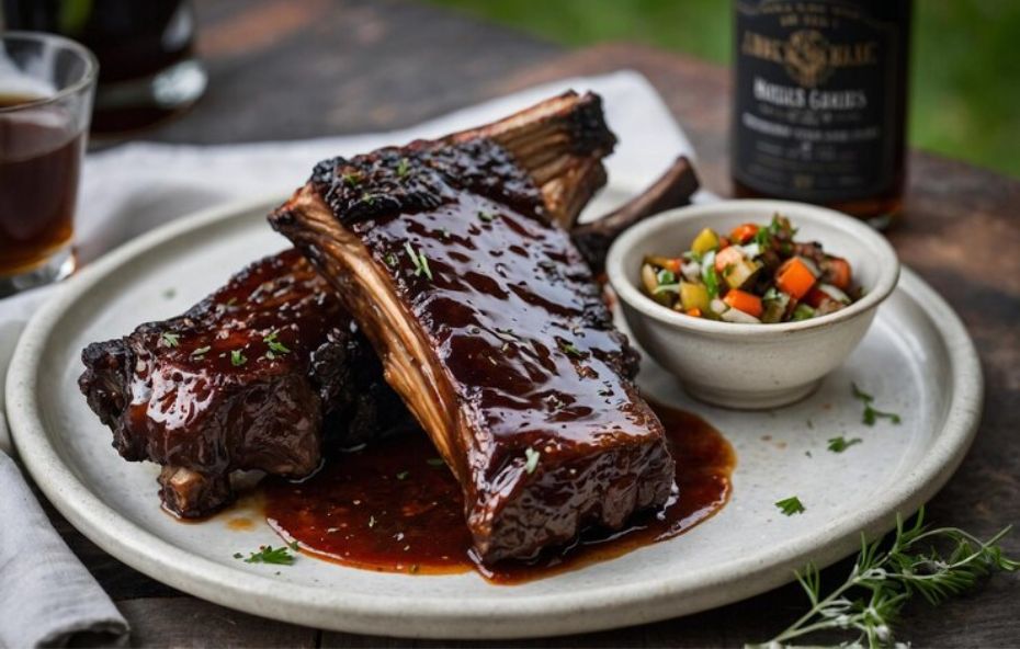 Costelinha de Porco com Molho Picante