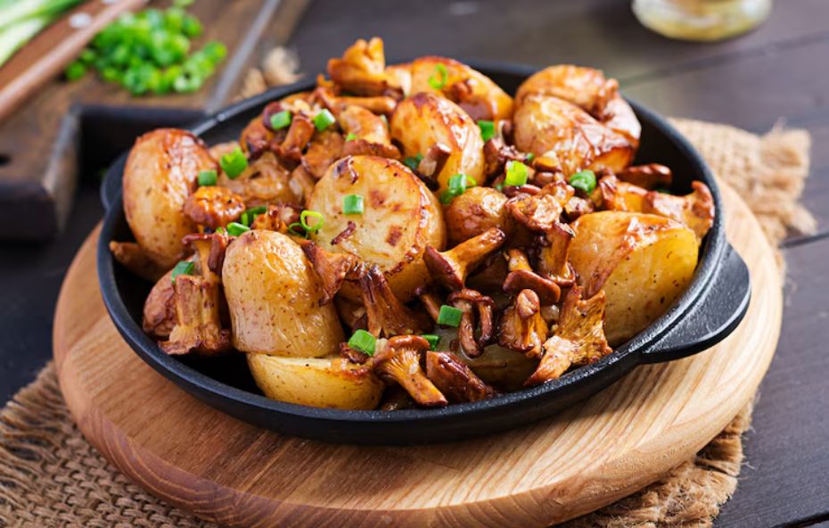 Coxa de Frango Assada com Batatas