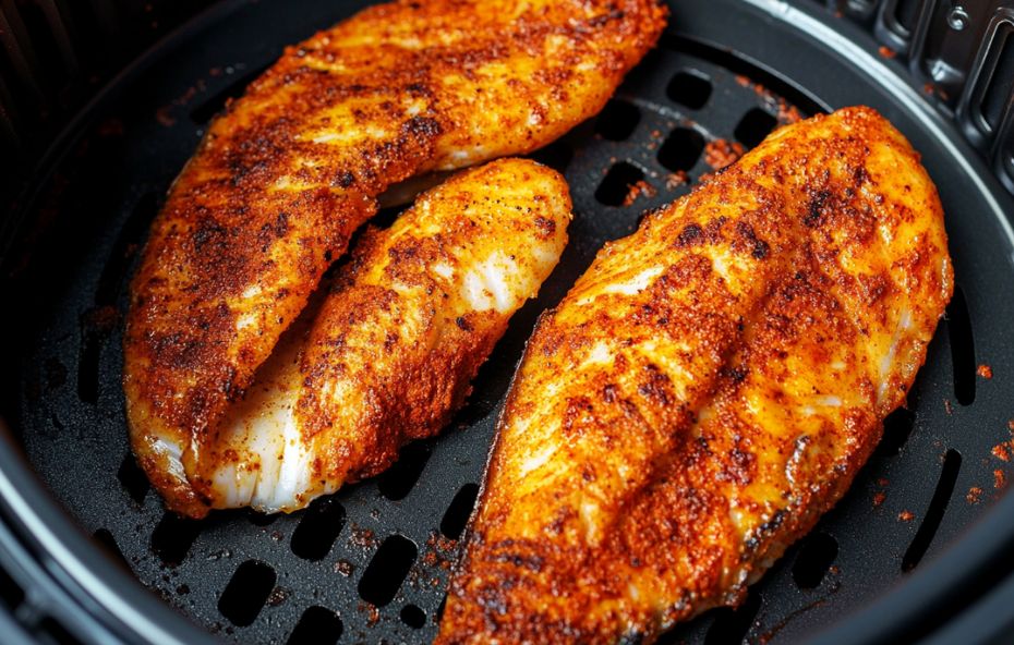 Filé de Peixe na Airfryer