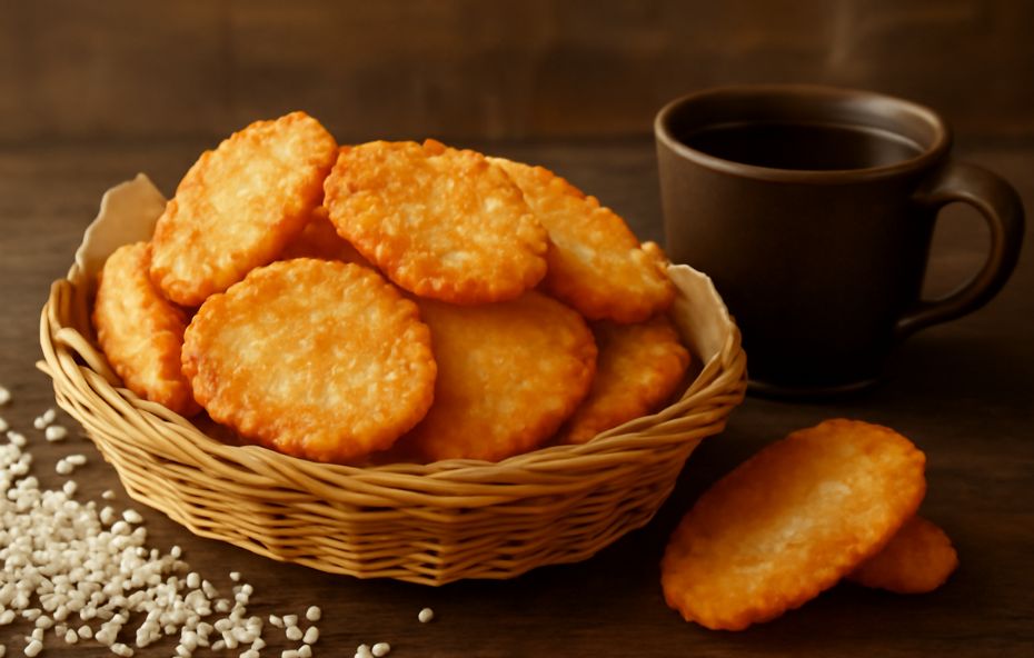 Biscoito de Tapioca: (Receita da Roça)