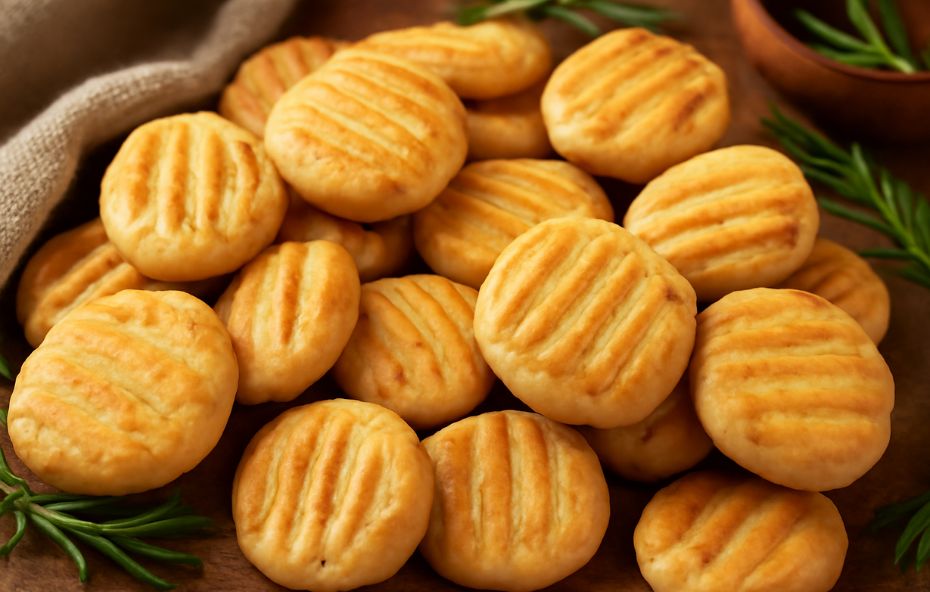 Biscoito de Cebola: (Receita da Roça)