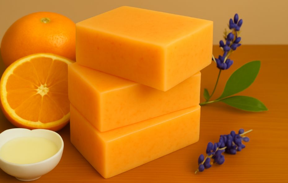 Como Fazer Sabonete de Lavanda e Laranja - (Passo a Passo)