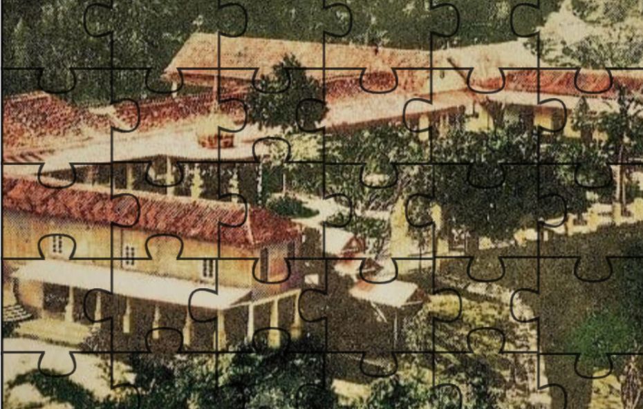 Ruínas do Hotel Santa Rita em Mendes RJ- (Quebra Cabeça)