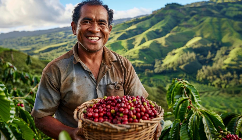 Qual é o lugar do Brasil que produz mais café